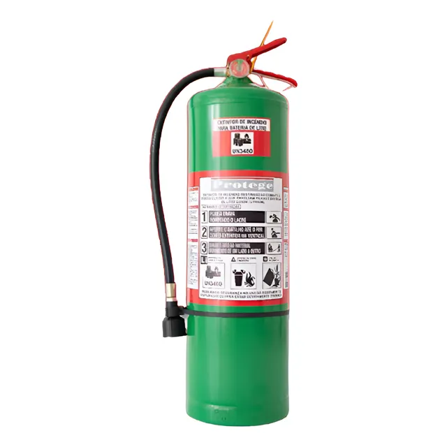 Extintor Bateria Lítio Incêndio Elétrico Veículo Portátil 6l