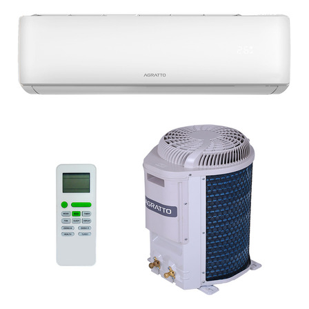 Ar Cond Split Hw On/off Agratto One Top 12000 Btus Frio 220v Ar Cond Split Hw On/off Agratto One Top 12000 Btus Frio 220v