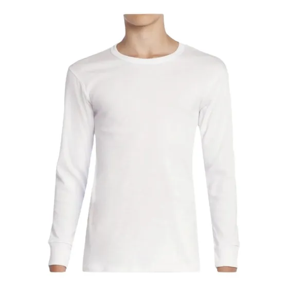Pack 3 Camisetas Blancas Juvenil 100% Algodon Tallas 14 Y 16