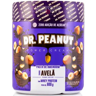 Dr. Peanut Pasta Com Melhor Sabor Do 600g Com Whey Sabor AvelĂŁ Dr. Peanut Pasta Com Melhor Sabor Do 600g Com Whey Sabor AvelĂŁ