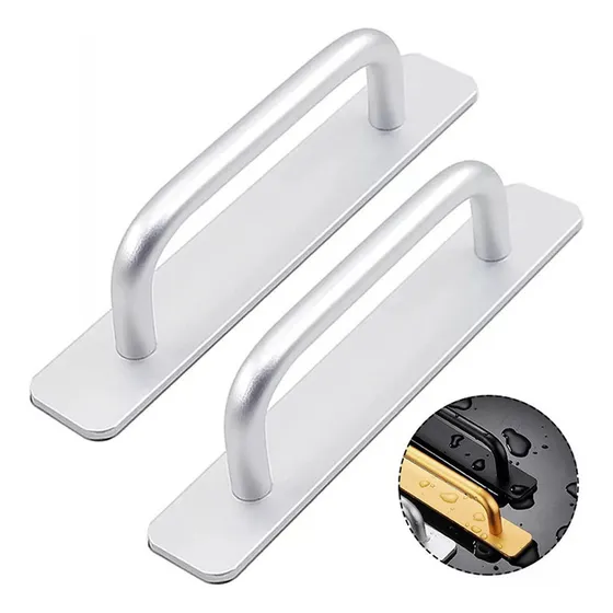 Tirador De Puerta Autoadhesivo Tiradores De Aleación De