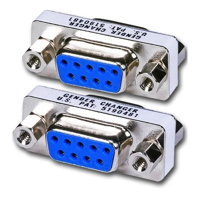 Adaptador Serial Rs-232 (db9) Hembra Hembra