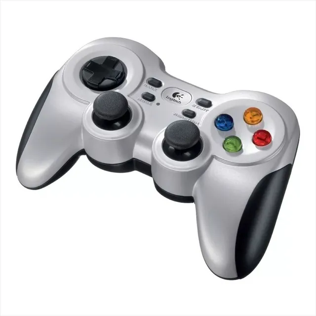 Control joystick inalámbrico Logitech G F710 plata/negro