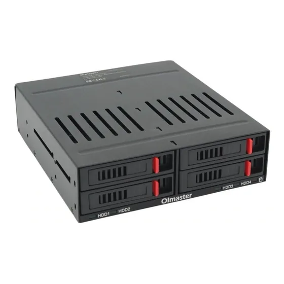 Rack 4 Baias Sata Ssd Hdd Hd Hotswap Hot Swap Oimaster Swap4