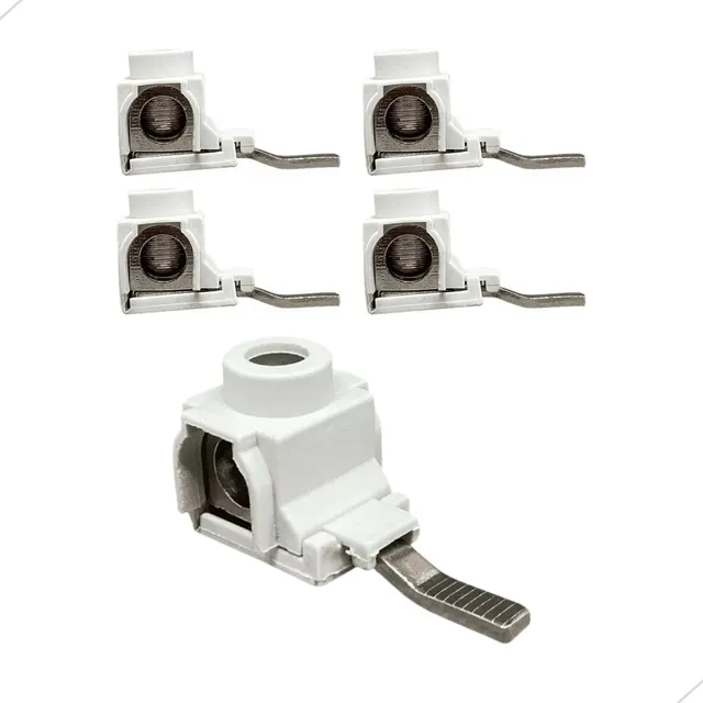 5 Conector Terminal Genérico Para Cabo 25mm Saída Lateral