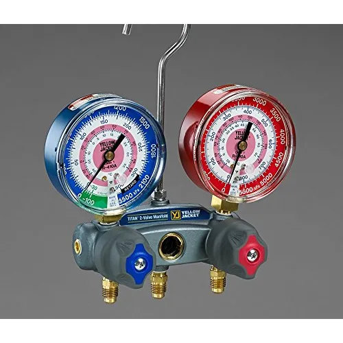 Haqueta Amarilla 49812 Multiple Medidor Rojo Azul Kpa Psi