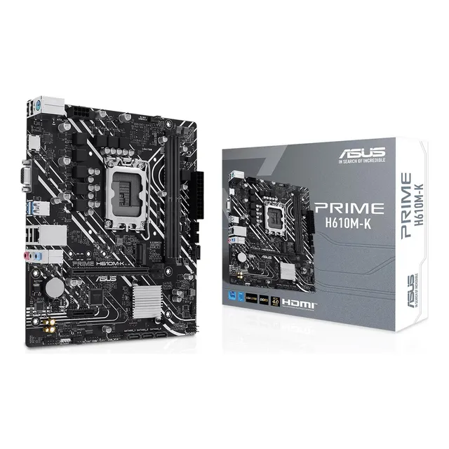 Tarjeta Madre Asus Prime H610m-k Lga 1700 2x Ddr5 Micro Atx
