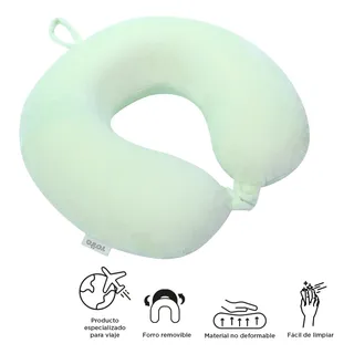 Almohada De Viaje Pylot Con Memory Foam Almohada De Viaje Pylot Con Memory Foam