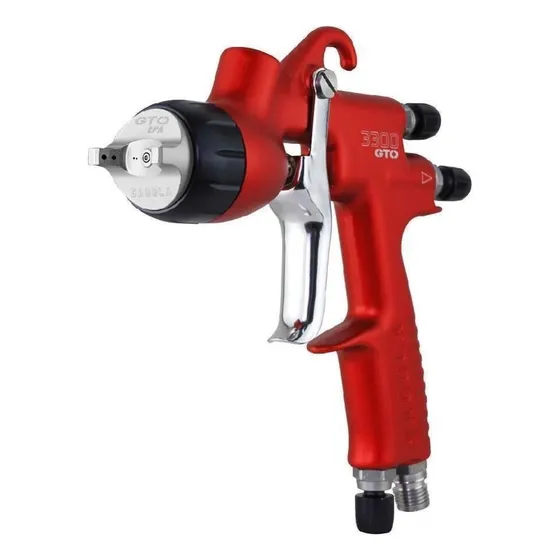 Pistola Gravidade 3300 Gto Evo 1.3 Tinta E Verniz Sagola Cor Vermelho
