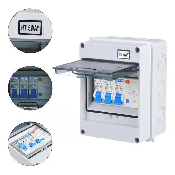 Caja Con Supresor De Picos De Alterna Ip65
