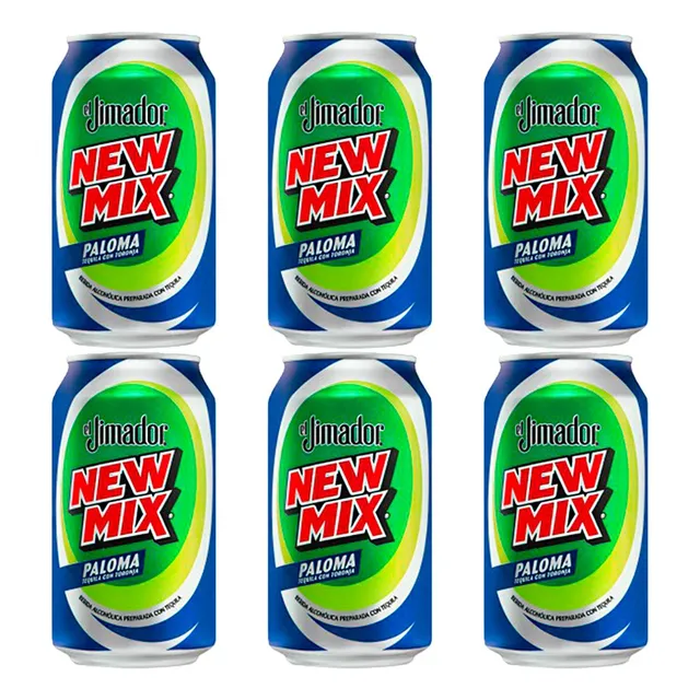 New Mix El Jimador Bebida Preparada Paloma 350 Ml 12 Pack