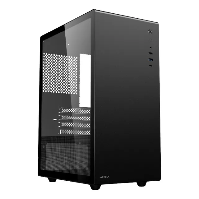 Gabinete Acteck Micro Torre Max Mb Atx Neuss Pro Gi717 Color Negro
