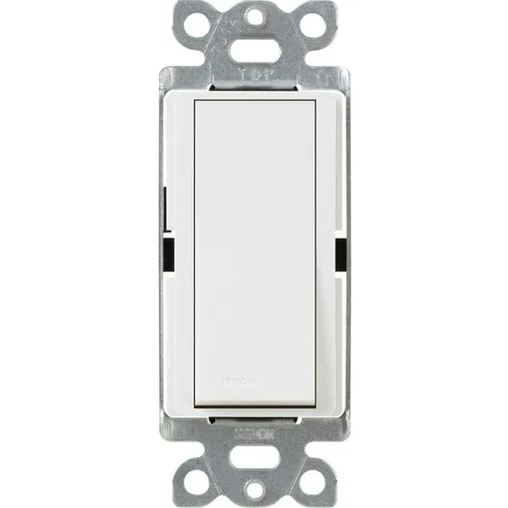 Interruptor Sencillo, Lutron,  Ca-1ps-wh.