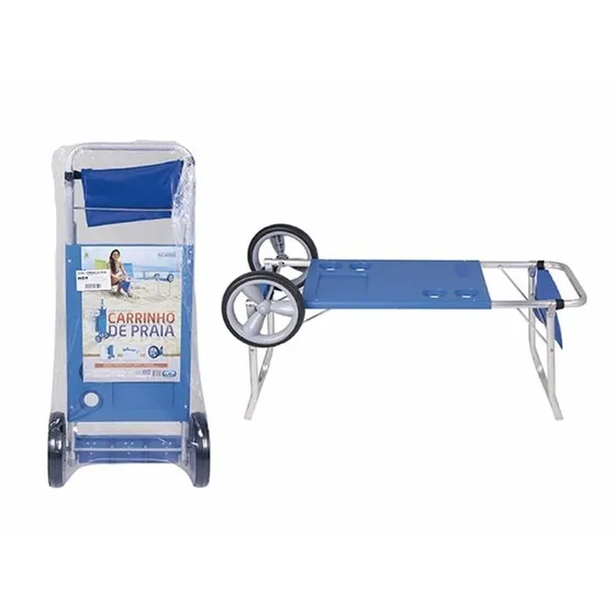 Carro Mor Carrito De Playa Aluminio Mesa Sillas La Tentación