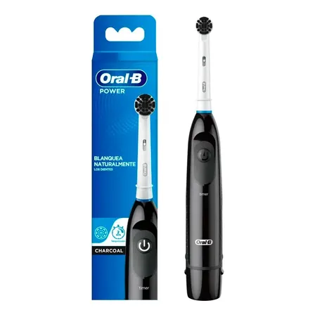 Oral B Charcoal Cepillo Eléctrico Dientes Carbón Blanquea