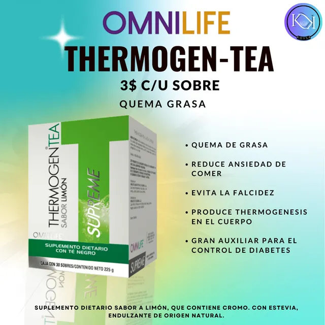 Thermogen - Tea Bebida Omnilife Sabor Cítrico 250ml