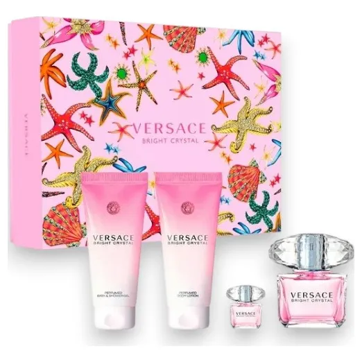 Versace Bright Crystal Woman Edt 90 Ml + 5 Ml + Sg + Bl