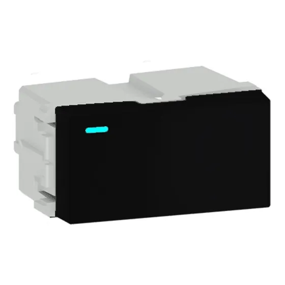 Módulo Int Simples Paralelo Refinatto Weg 10a Preto C/ Led