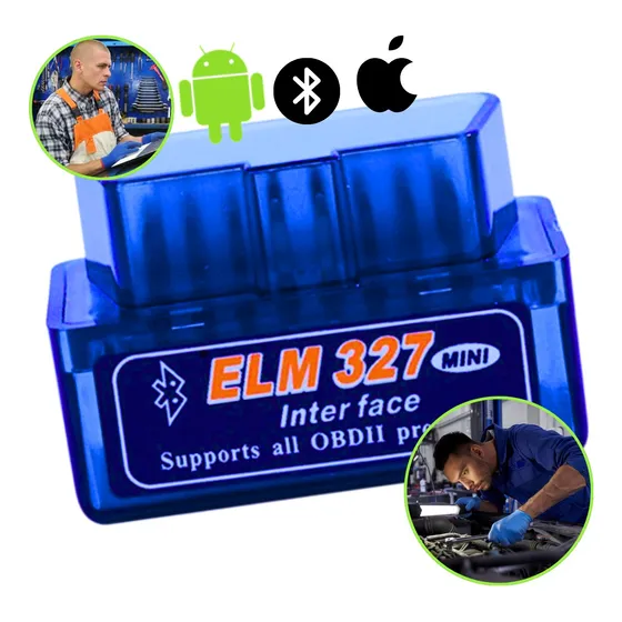 Scanner Automotivo Bluetooth Obd2 Eml 327 Android Ios Obdii