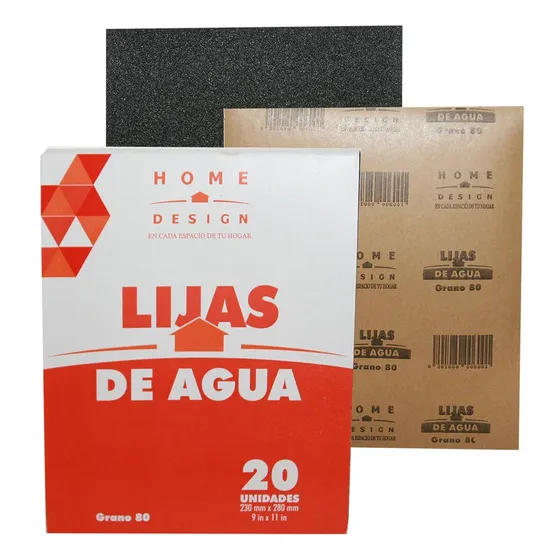 Lija De Agua Grano 80 - Home Design Pc