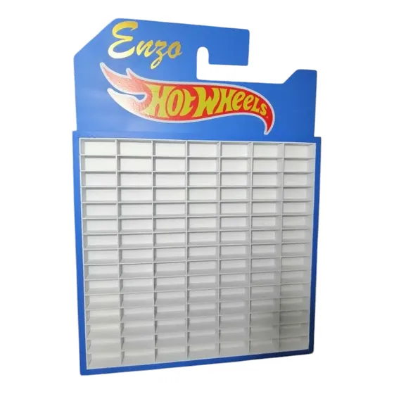Repisa Para Autos Hotwheels  Capasidad 105 Autos