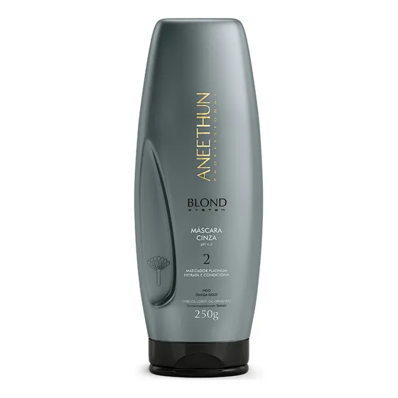 Aneethun Máscara Matizadora Cinza Blond System 250g