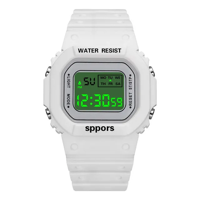 Reloj Deportivo Digital Multifunción Alarma Fecha Colores