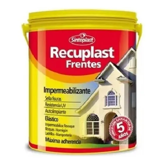 Recuplast Impermeable Frentes Colores Super Intensos 18,1lts