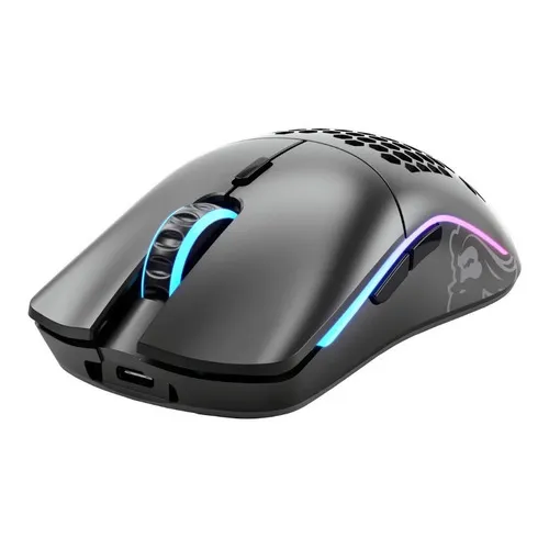 Mouse Glorious Model O- Minus Inalámbrico Matte Black Whitte Color Negro