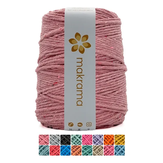 Hilaza De Algodón Para Macrame 3mm Colores 1 Kg