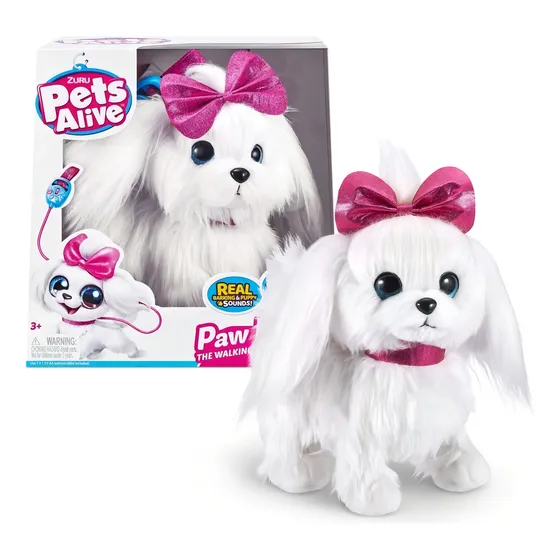 Giro Didáctico Pets Alive Lil Paw Paw Con Control Remoto