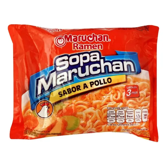 Fideos Instantáneos Maruchan Pollo 85 G