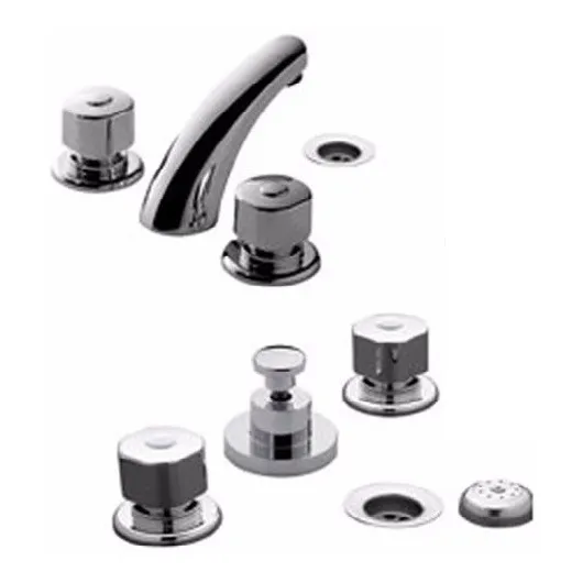 Griferia Lavatorio Bidet Fv Arizona Compresion Cromo P*