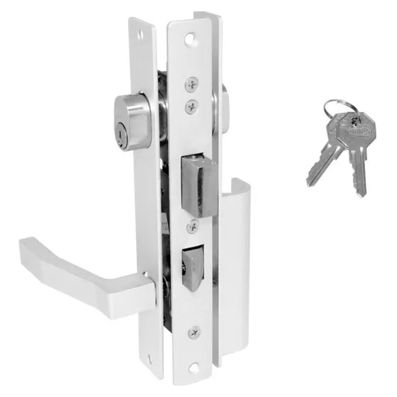 Cerradura Puerta Aluminio Embutir 575 Jm Blanco Phillips