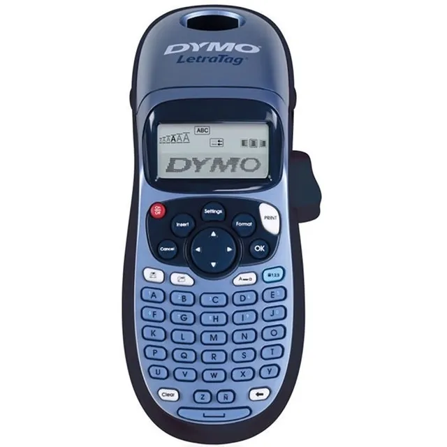 Rotulador De Mano Etiquetadora Dymo Letratag Lt-100h Color Azul