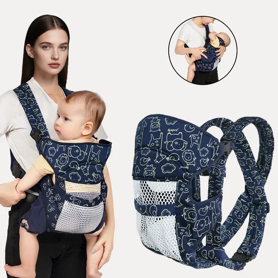 Portabebé Ergonómico Cangurera Para Bebé Mochila 0-48 Meses