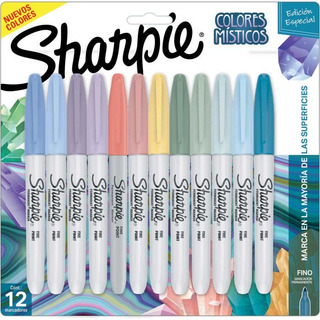 4 Pzas Marcador Perm.p/fino Sharpie 2155618 Bl/12 Colores Mi 4 Pzas Marcador Perm.p/fino Sharpie 2155618 Bl/12 Colores Mi