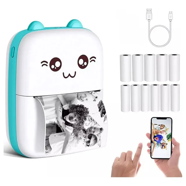 Mini Impresora Portatil Termica Inalambrico Para Celular