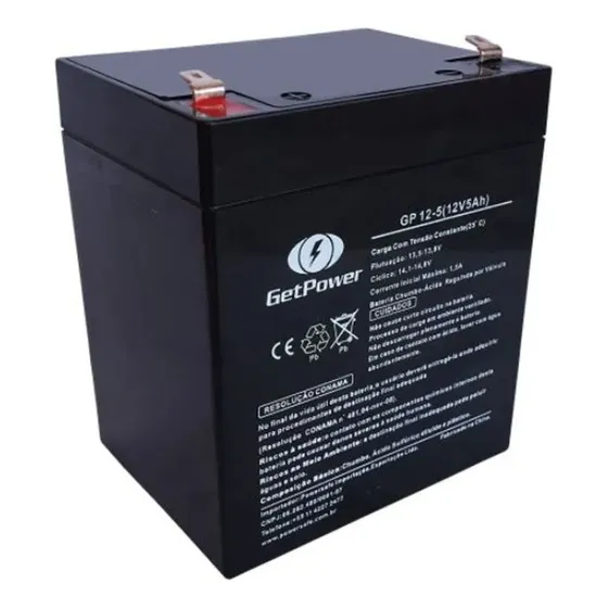 Bateria 12v 5ah No Break Apc Sms Hr1221w Com Garantia