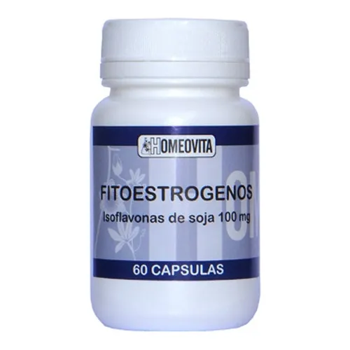 Isoflavonas De Soya (fitoestrógenos) Cápsulas
