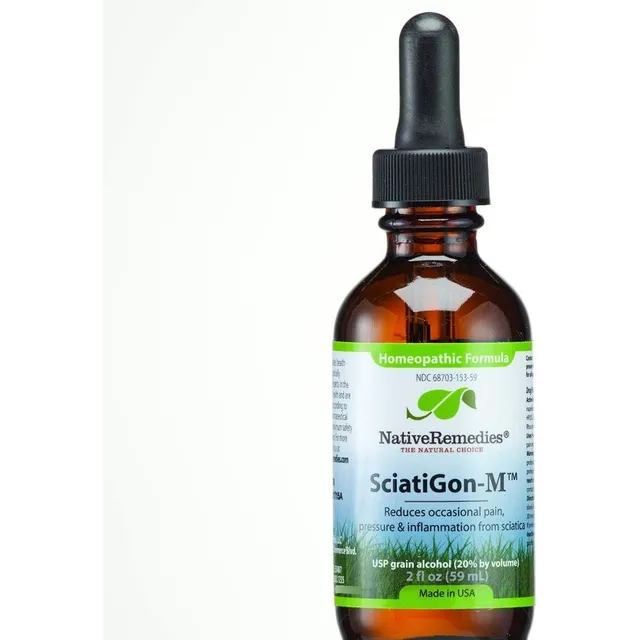 Native Remedies Gotero Homeopatico Nervio Ciatico 2oz