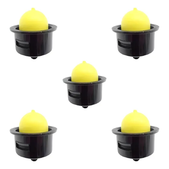 Kit 5 Injetor Bulbo Gasolina Cortador Grama Carrinho Toyama