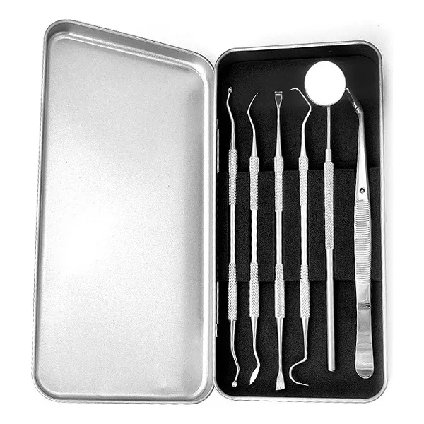 Set De Implementos Higiene Dental, Herramientas,6 Pcs