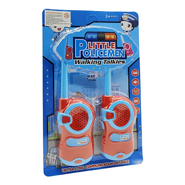Walkie Talkie Policía Pack X2