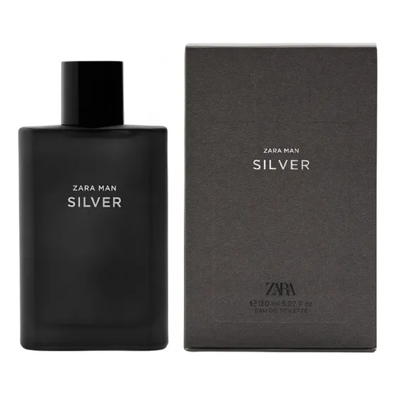 Zara Man Silver Edt 150ml - Fragancia Hombre