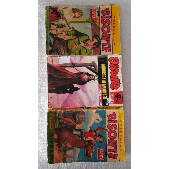 Lote Western Bruguera - Colección Bisonte X 3 A Elección