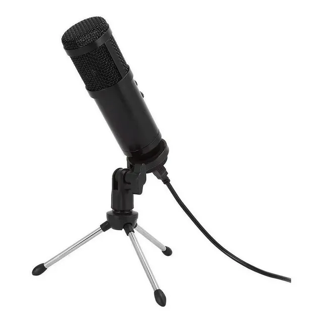 Micrófono Condensador Usb Con Trípode