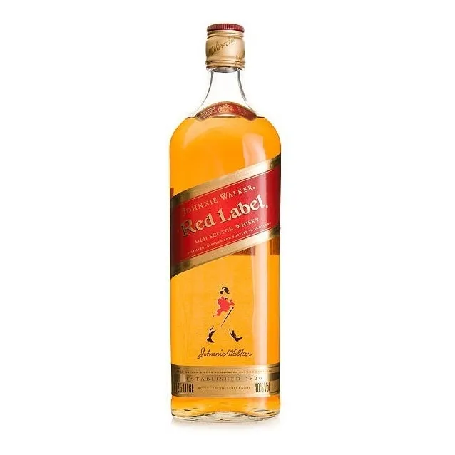 Whisky Johnnie Walker Etiqueta Roja 1 Lt