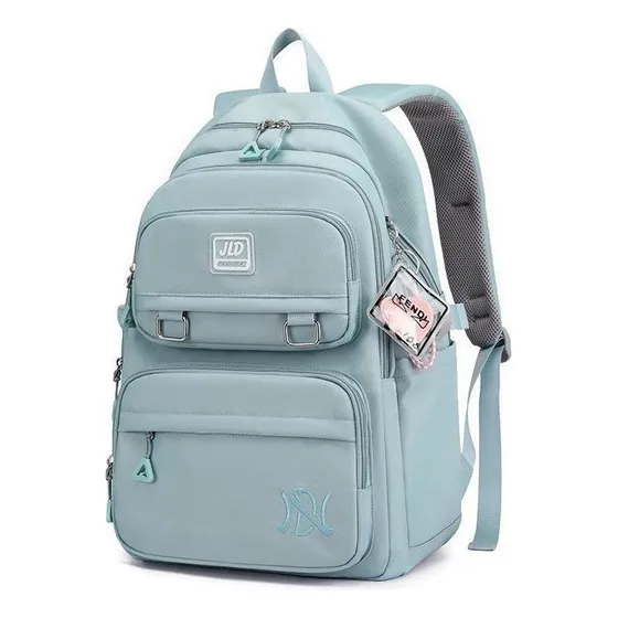 Mochilas Grandes Para Mujer backpack Aesthetic Color Azul 23L