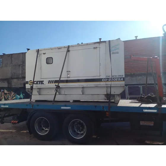 Grupo Electrogeno Cetec 220kva Poco Uso